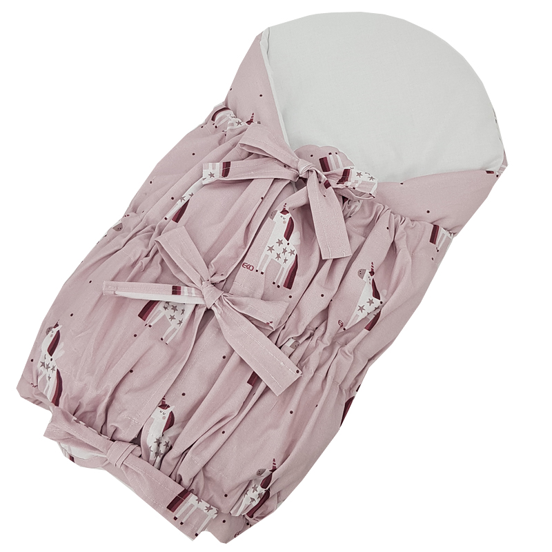 EKO Bebújós takaró pamutból kókusszal Unicorn 75x75cm